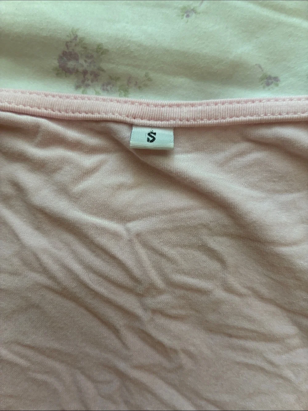 Women's Long-Sleeve Scoop Neck Top - Light Pink - Picture 4 of 4